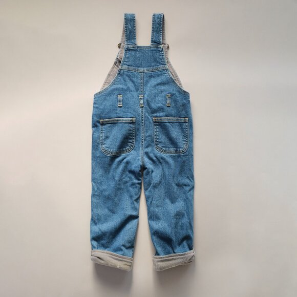 DOTTY DUNGAREES KIDS CLASSIC STONEWASH DENIM OVERALLS - Picture 5 of 6